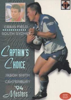 1994 Dynamic NSW Rugby League '94 Masters - Captains Choice #CC5 Jason Smith Front
